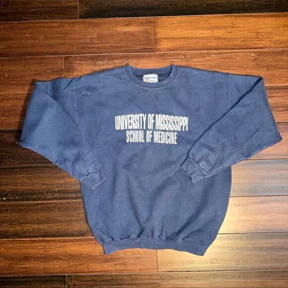 Vintage University of Mississippi School of Medicine Sweatshirt - Picture 1 of 6